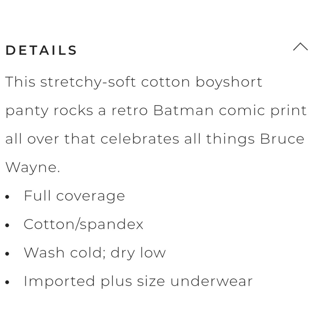 🆕️ Torrid Batman boyshorts Sz 2x - Picture 7 of 7